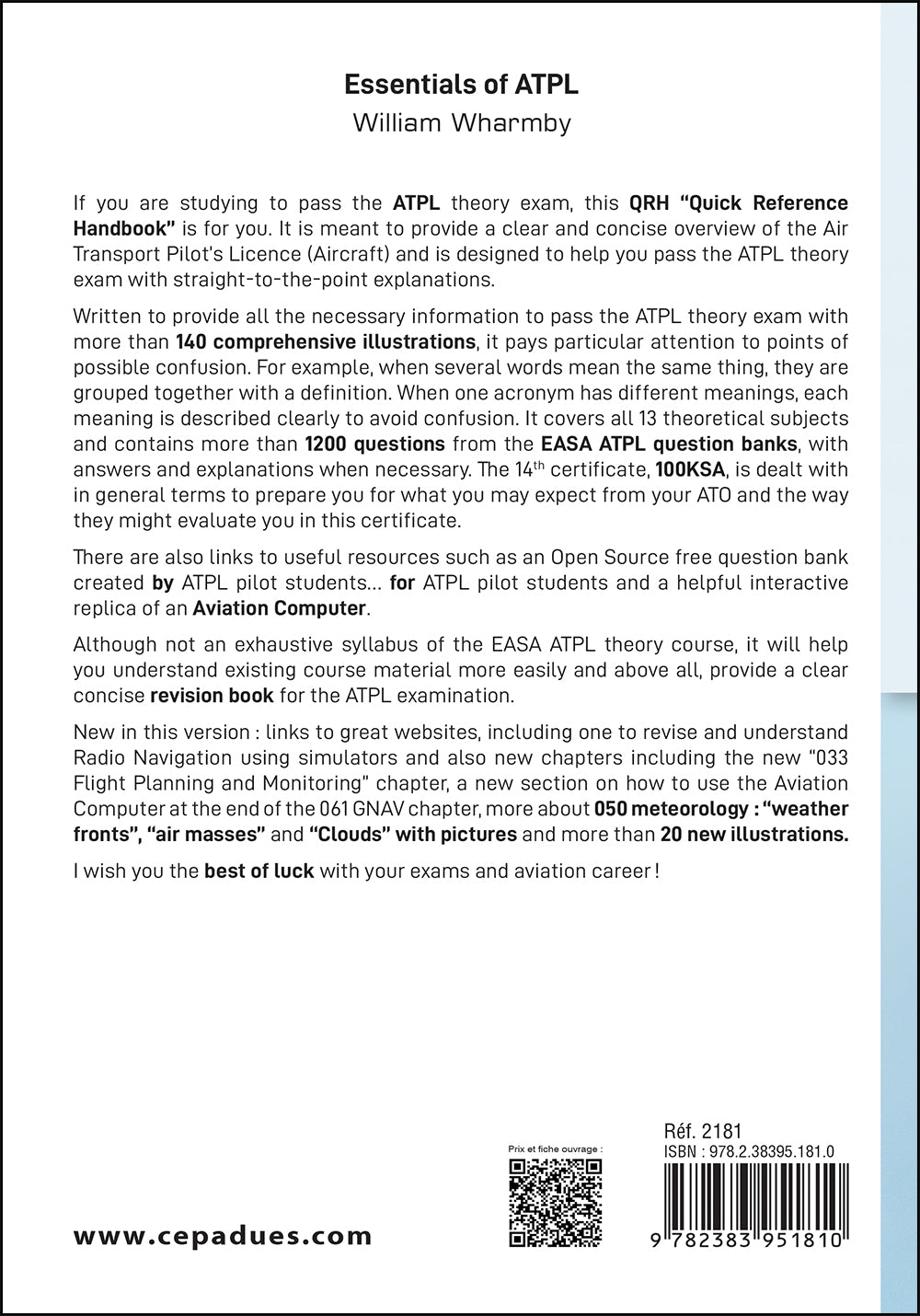 Essentials of ATPL édition 2 - William Wharmby