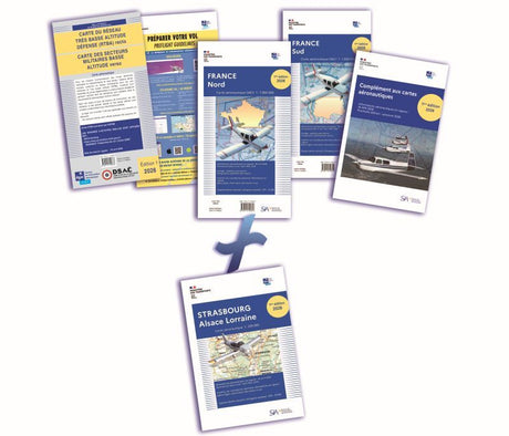 Documents VFR + Carte Strasbourg - SIA