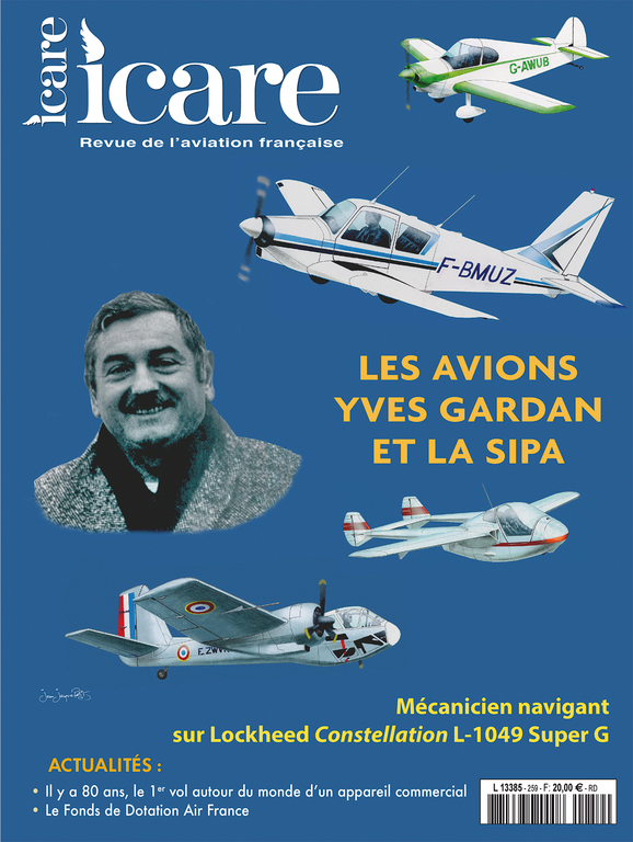 Icare n°259 : Les avions Yves Gardan et la SIPA