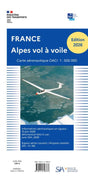 Carte France Alpes vol à voile 2026 - SIA