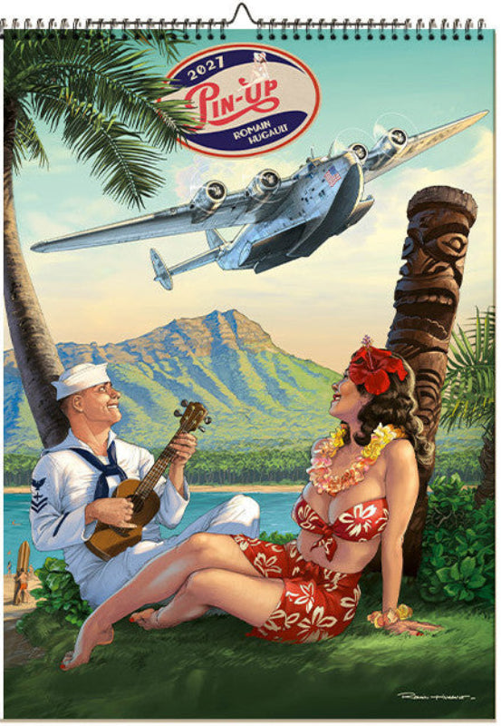 Calendrier Pin-Up 2027 -  Romain Hugault
