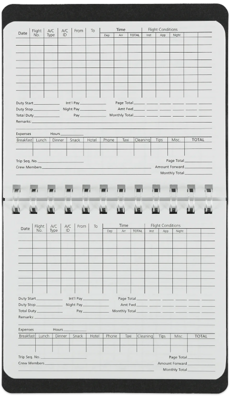 Flight crew log - ASA