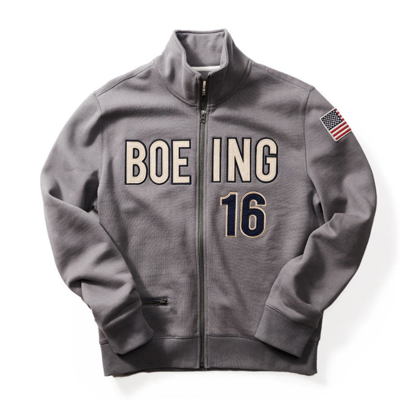 Gilet gris zippé Red Canoe Boeing
