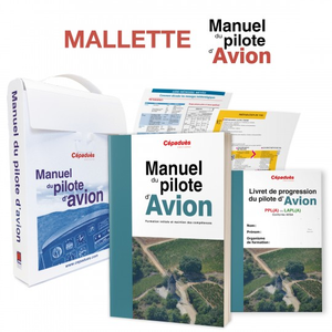 Mallette du Manuel du pilote d'avion Licence de pilote privé d'avion PPL (A) 21e édition