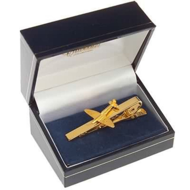 Pince à cravate miniature avec Spitfire miniature