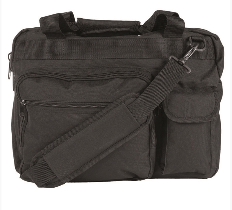 Sac pour ordinateur noir en polyester