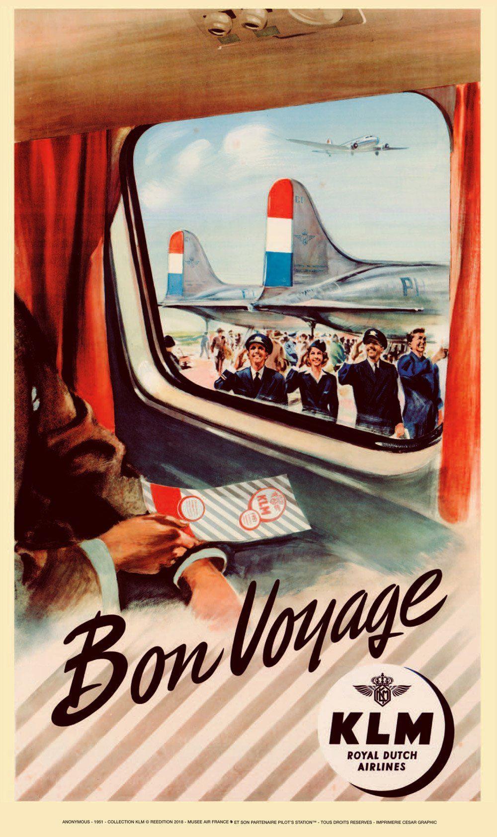 affiche 50*70 ak05 bon voyage