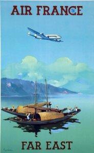 affiche musee air france 50 cm x 70 cm 044 extreme orient