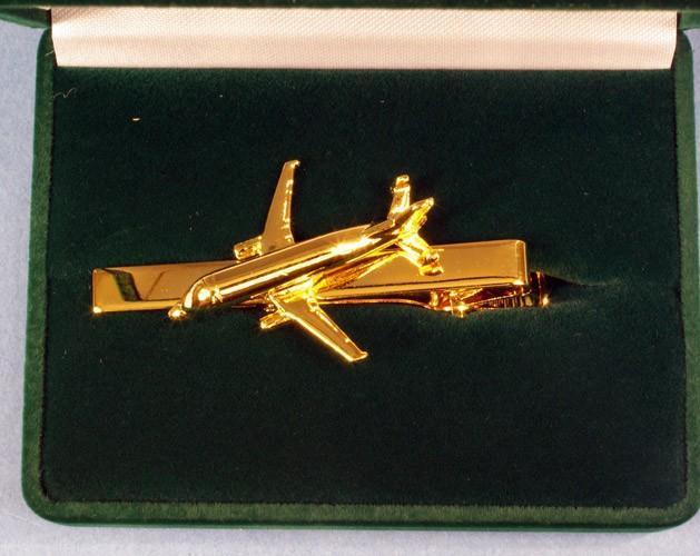 pince cravate / tie clip : airbus a300-600 beluga