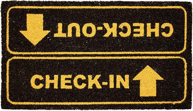 Paillasson Check-in Check-Out - iTotal