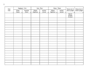 Carnet de route logoté FFA pages