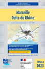Carte Marseille Delta du Rhône 2023 - SIA - (1/250 000)édition 2 DOCUMENTATIONS DU SIA SIA