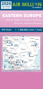 Carte Air Million Europe de l'Est 2026 Editerra (1/1 000 000)