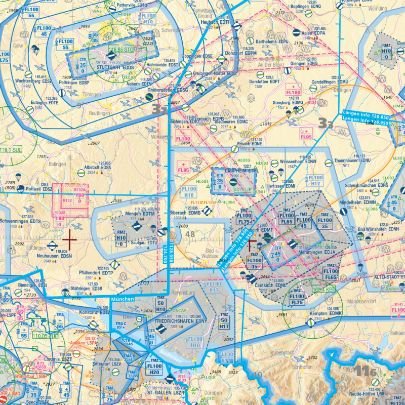 Carte Europe Centrale Air Million 2026 Editerra