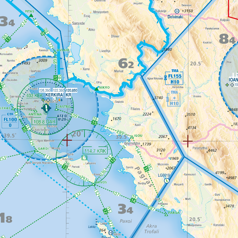 Carte Nord Grèce et Balkans 2026 1/500000 Air Million Editerra