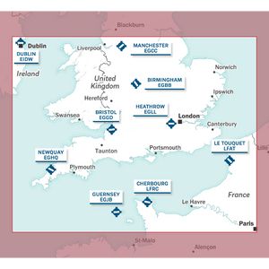 Carte Air Million Sud de l'Angleterre et Pays de Galles  2026 Editerra (1/500 000) 