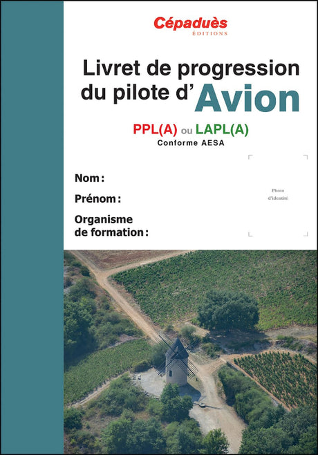 Livret de progression du pilote d'avion, 21e édition