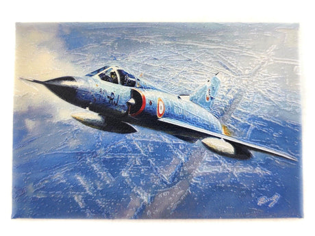 Magnet Mirage III au dessus de Paris - Lucio Perinotto Cadeaux - Gadgets LA BOUTIQUE DU PILOTE