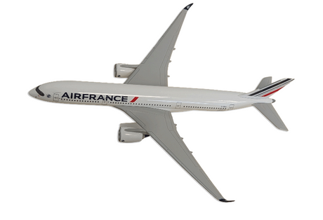 Maquette reproduisant l'avion Airbus 350 