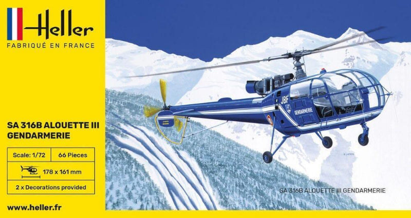 ALOUETTE 3, HELLER, 1/72 - Club CAMPI ALOUETTE 3, HELLER, 1/72 - Club CAMPI