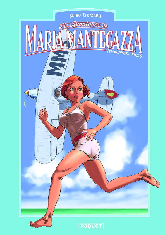 Première de couverture du tome 5 de la bande dessinée Maria Mantegazza par Seiho Takizawa aux éditions Paquet