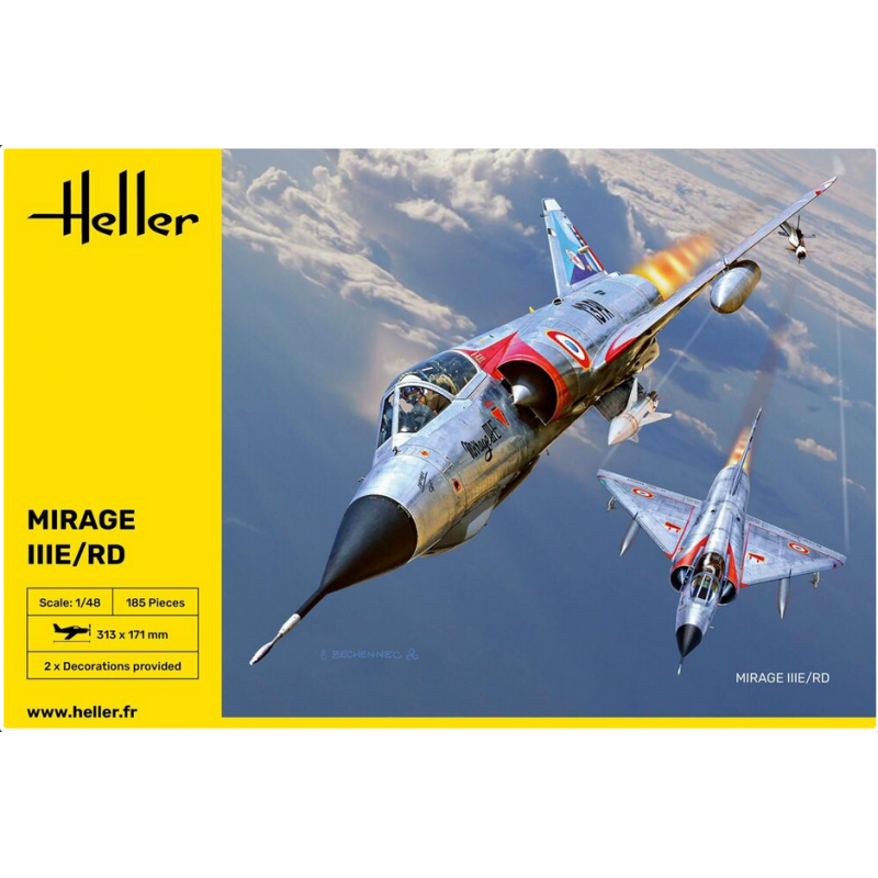 Kit Maquette Mirage IIIE/RD 30422 - Heller - La Boutique Du Pilote