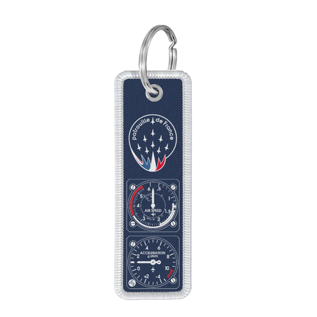 Porte-clés flamme Patrouille de France