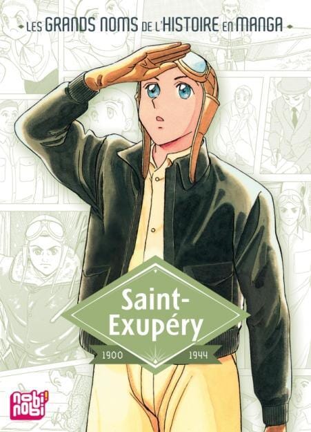 Saint-Exupéry - Les grands noms de l'Histoire en manga Bandes Dessinées Nobi Nobi