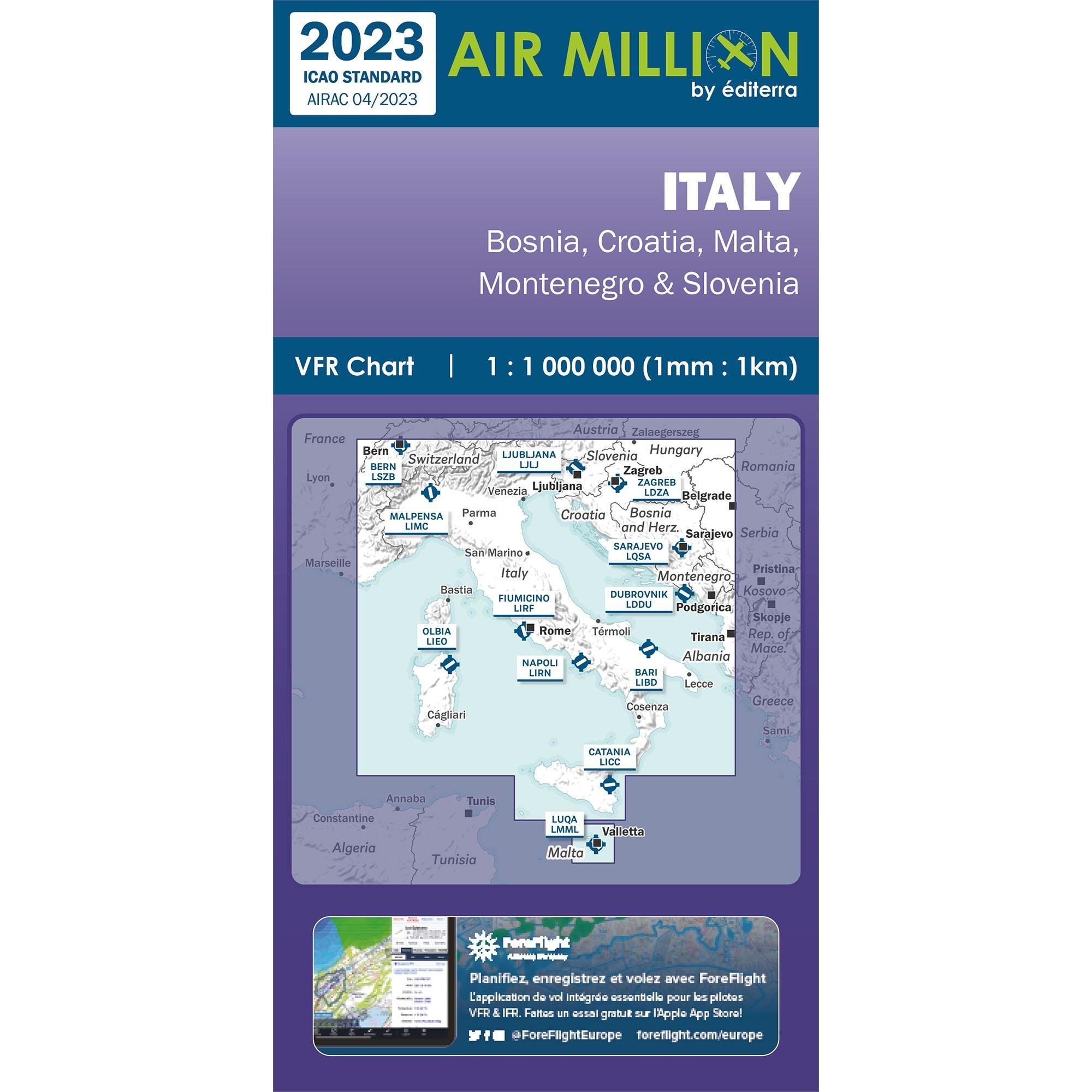 CARTE AIR MILLION ITALY 2023 Cartes Air Million Editerra