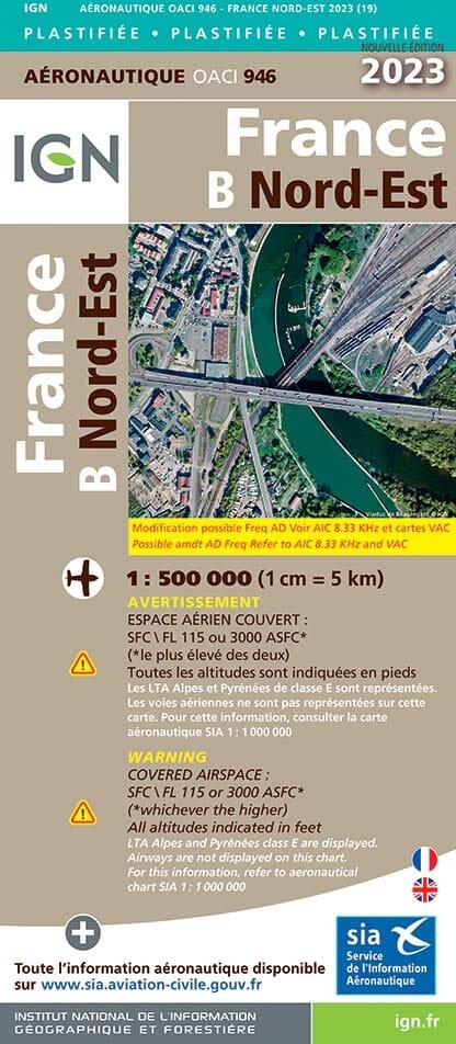 Magasins Carte routière - France Nord-Ouest - VERSION MURALE ET PLASTIFIEE