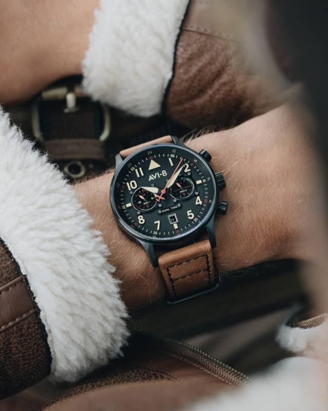 Montre AVI 8 Hawker Hurricane AV 4088 03 La Boutique du Pilote