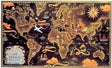 planisphère 100 cm x 63 cm 570 boucher 1948