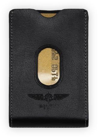 Design 4 Pilots - Protège Carnet De Vol En Cuir PRO | 5 Pochettes Plastique | Porte-Carte & Stylo
