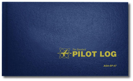 standard pilot log blue asa-sp-57