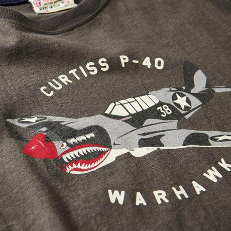 t-shirt manches longues p40 curtiss red canoe